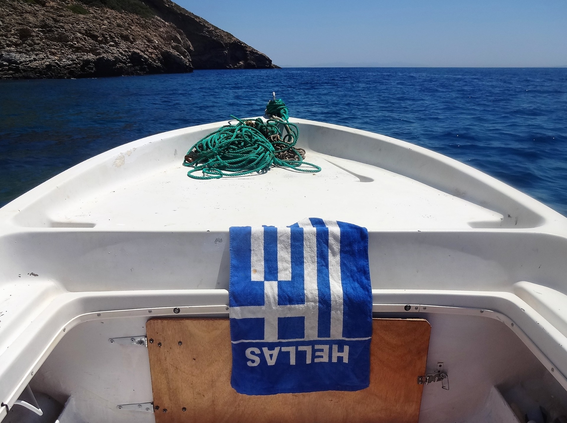 Projížďka v Porto Kaglio 